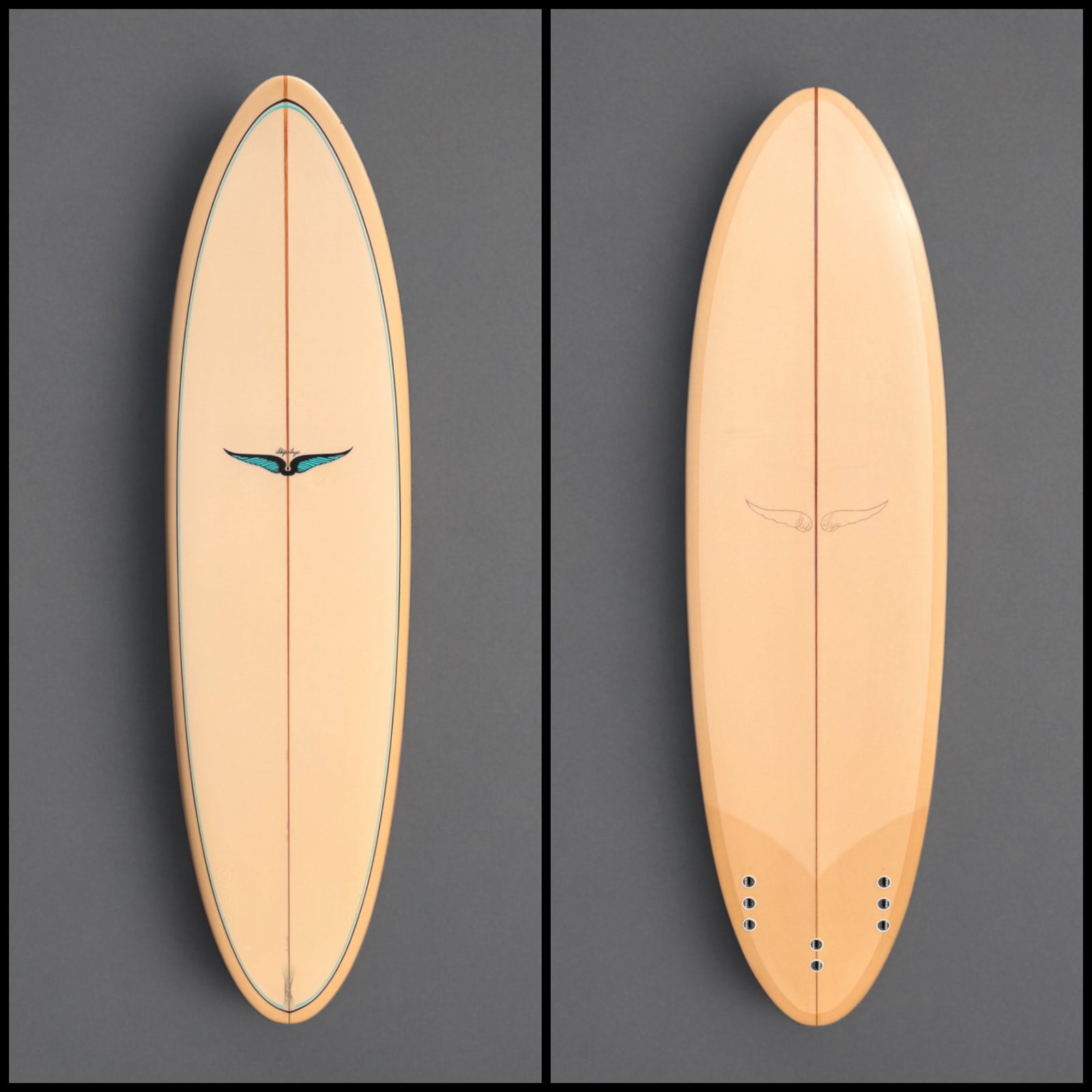 Skip Frye 6’8” Egg Surfboard