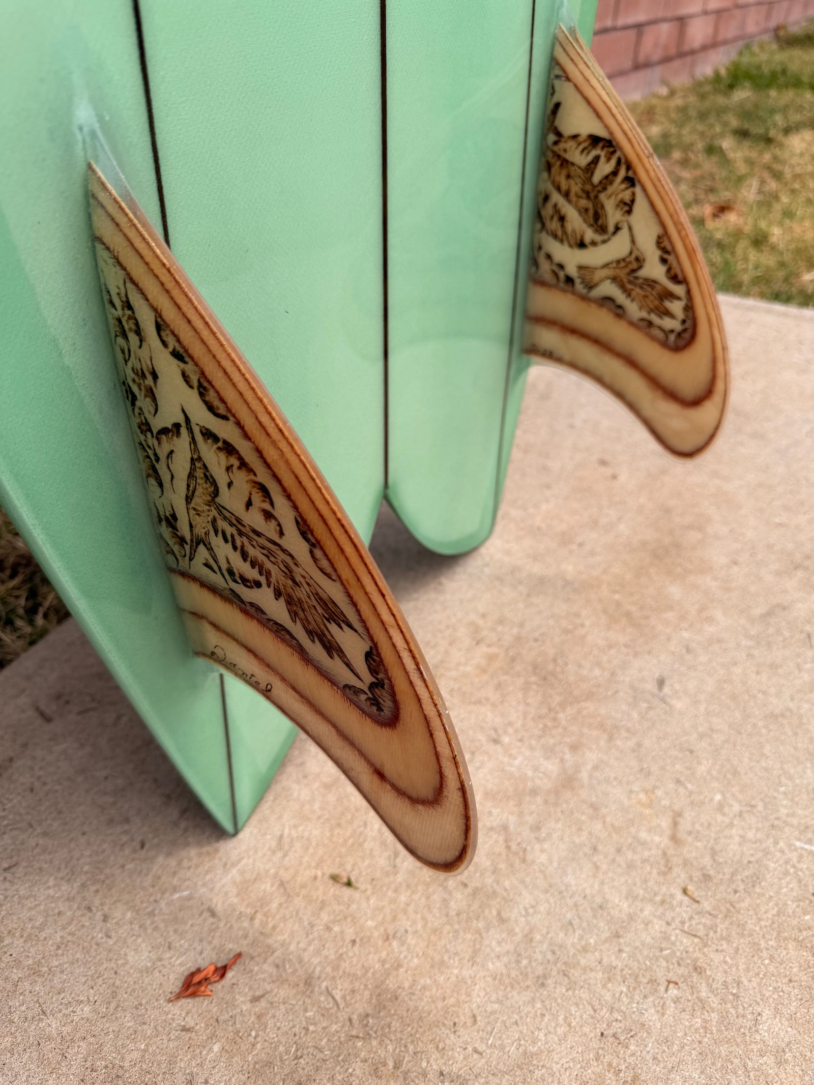 Michael Miller 6’0” Fish Surfboard