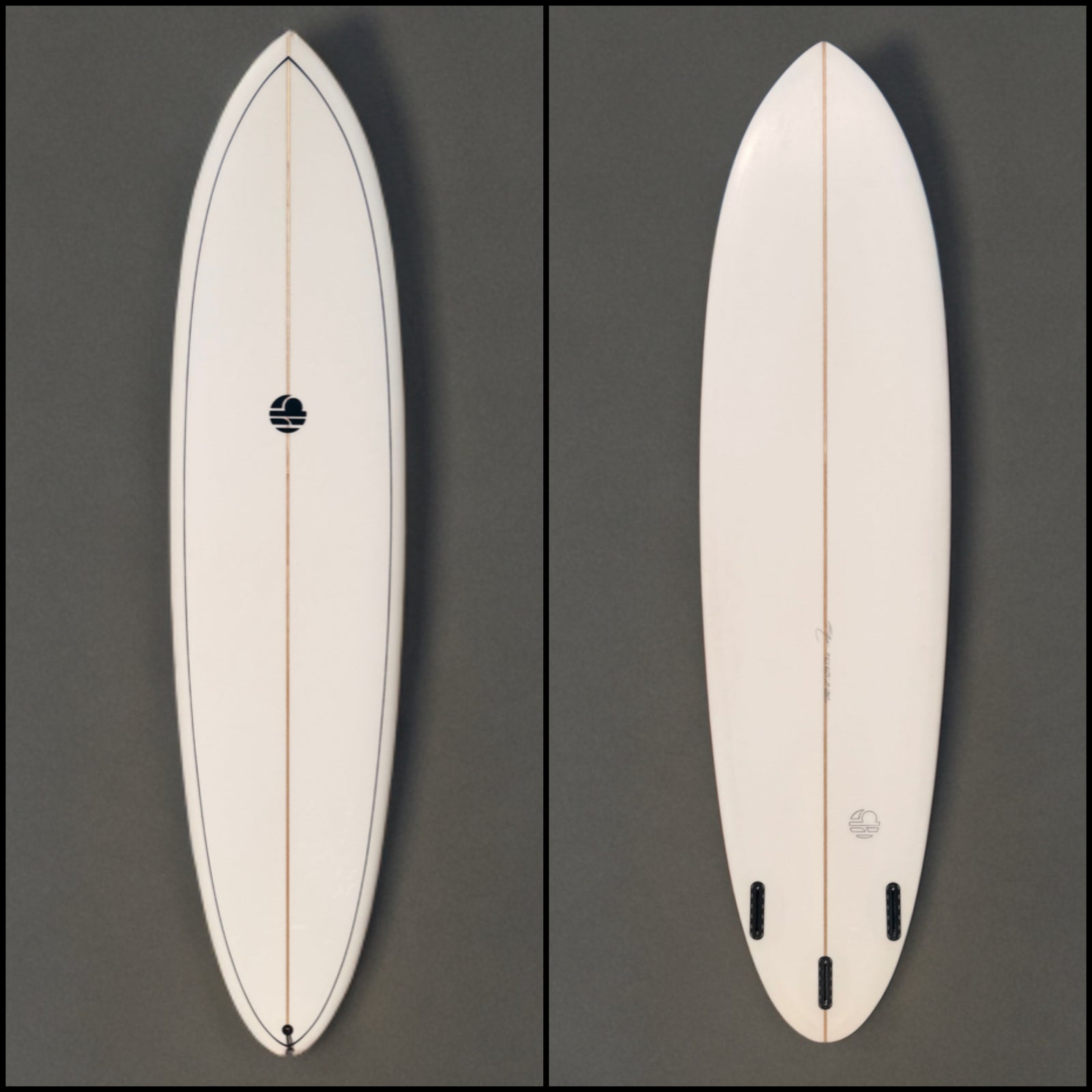 Mitsven Used 7’6” Magic Surfboard