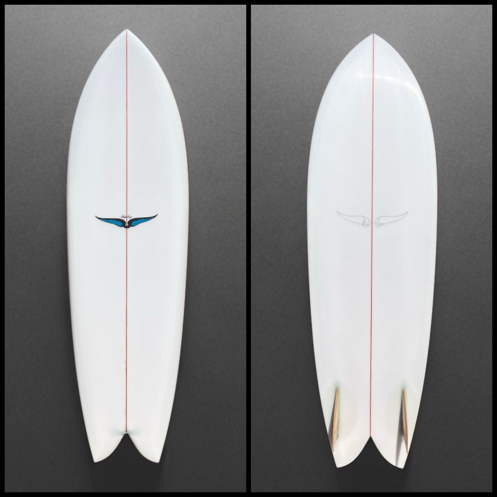 Skip Frye 6’1” DH Fish Surfboard