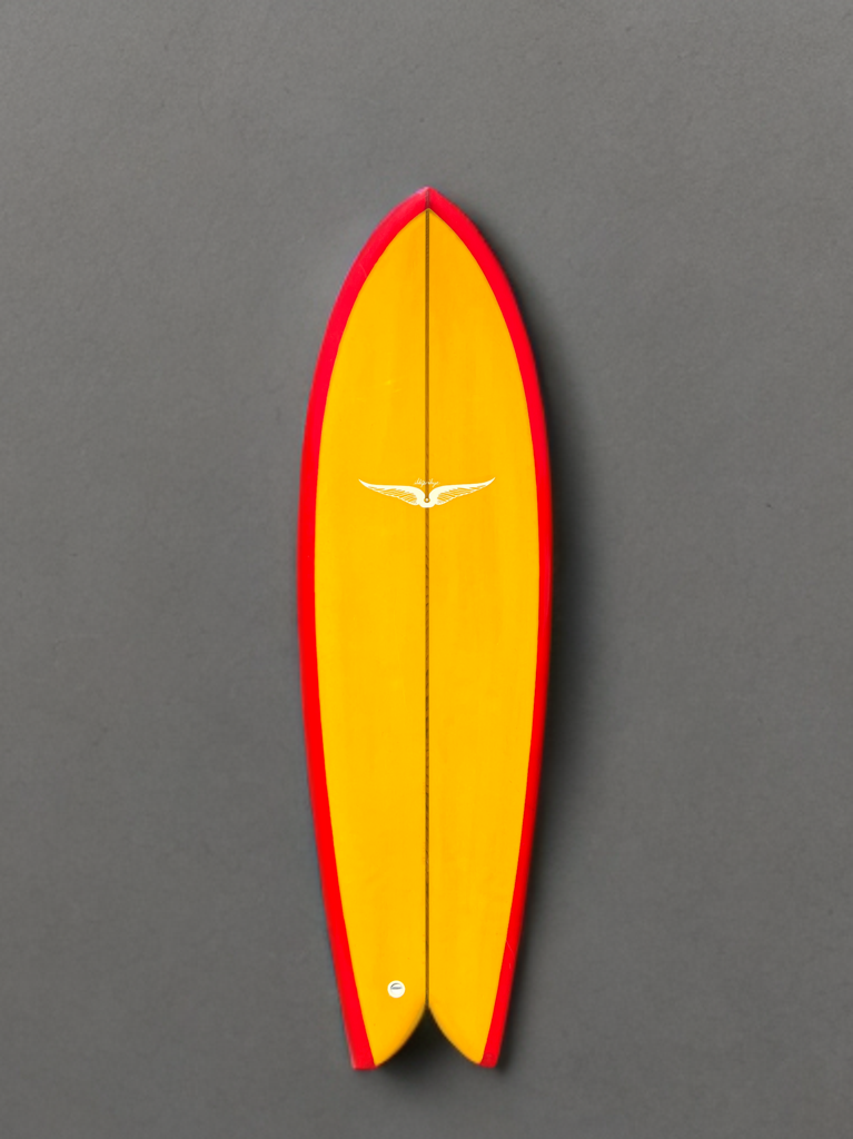 Skip Frye 5’10” Classic Fish Surfboard