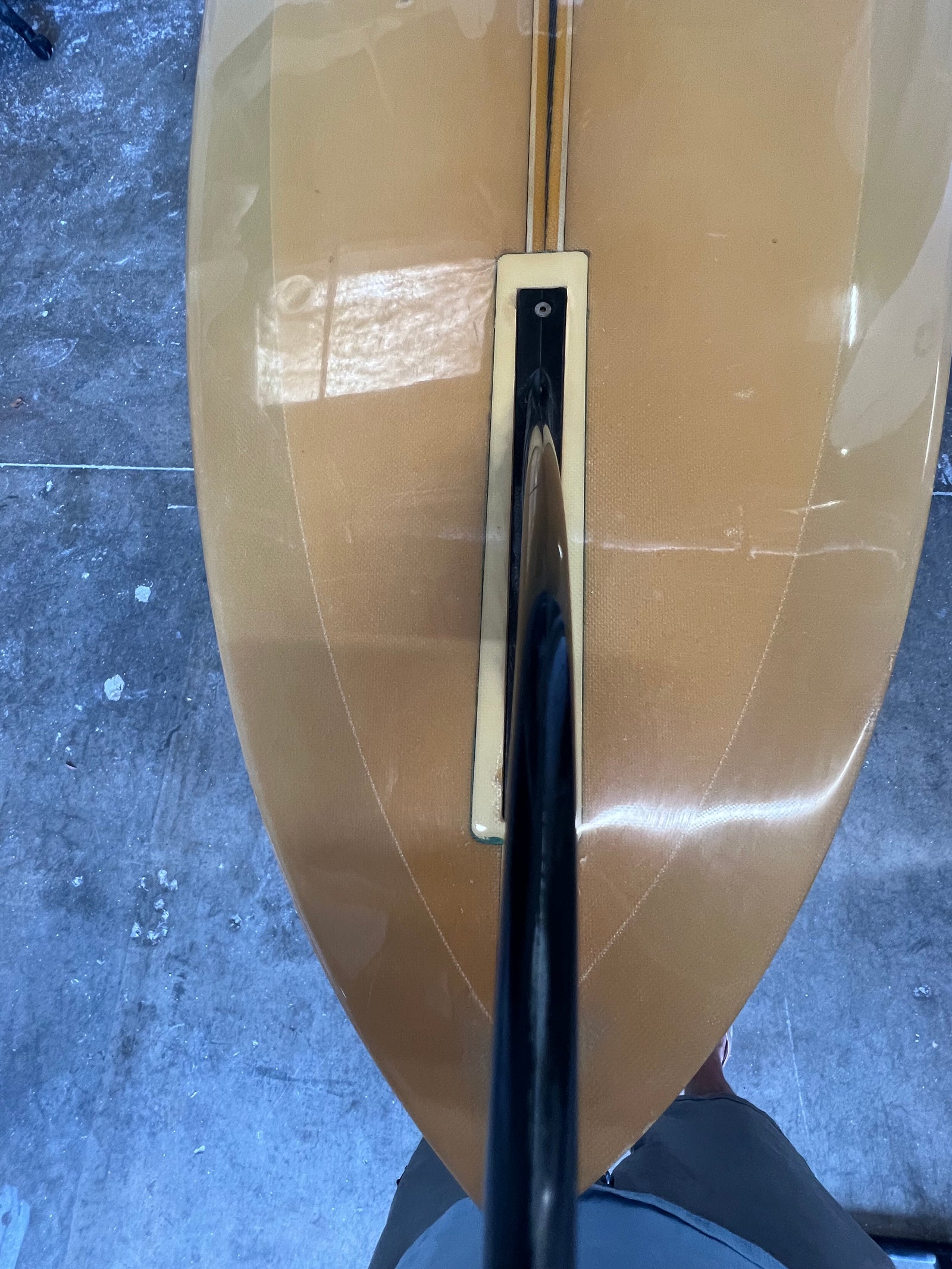 Bing Lightweight Pintail surfboard from Rusty Preisendorfers personal collection