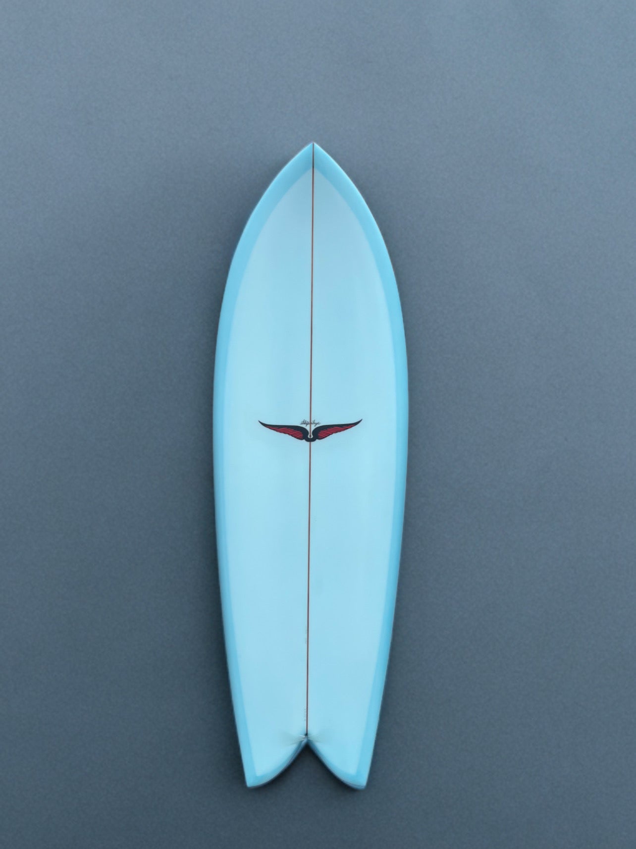 Skip Frye Surfboard 5’7” Fish w/Marine Ply Keels
