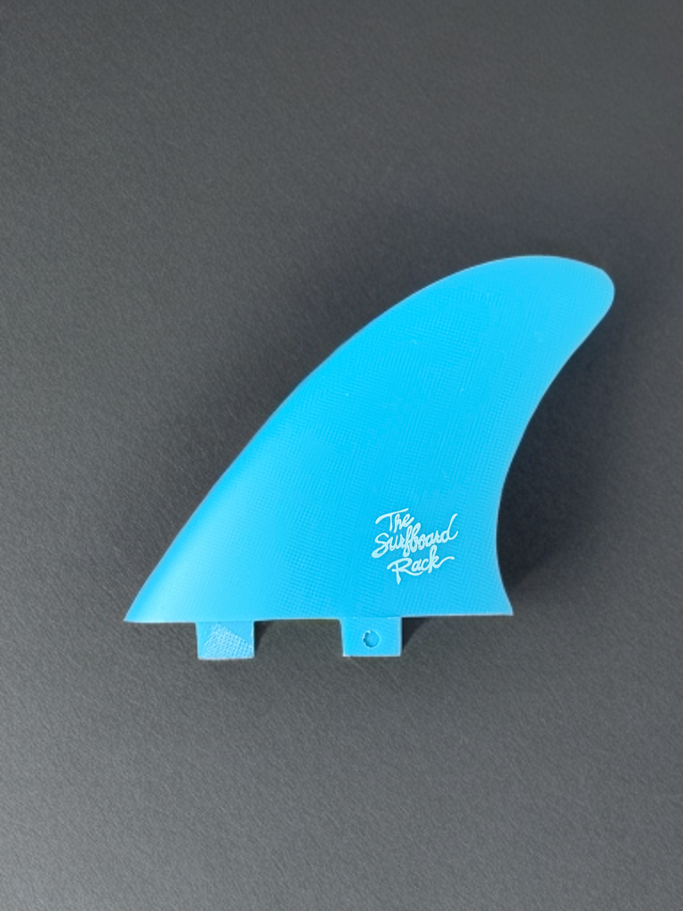 Surfboard Rack Fins - Twin Modified Keel for Fish and Nozzles - Blue