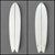 Michael Miller 7’8” Drifter Surfboard