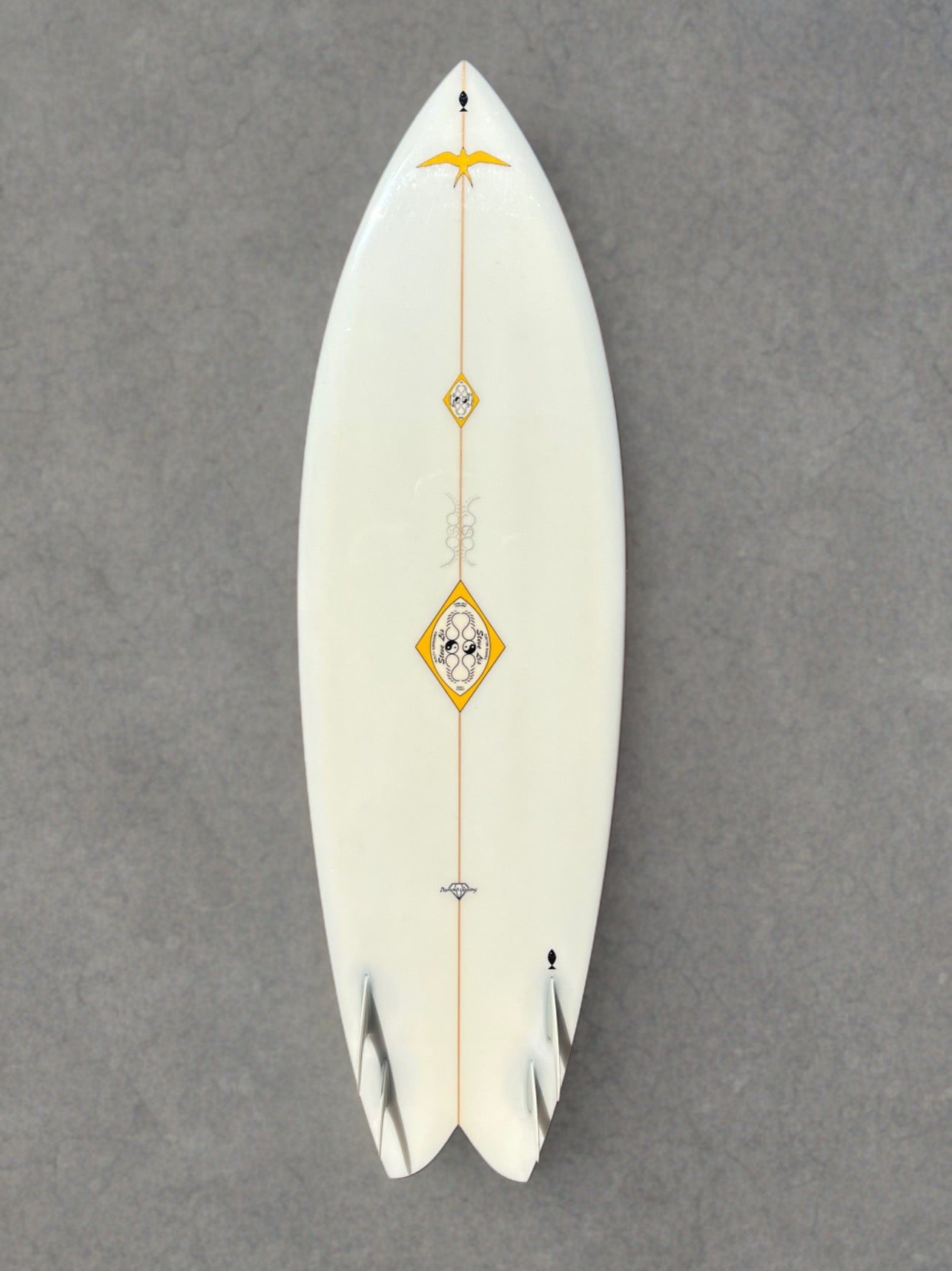 Stevie Lis 6’6” Hand-Shaped Quad Fish