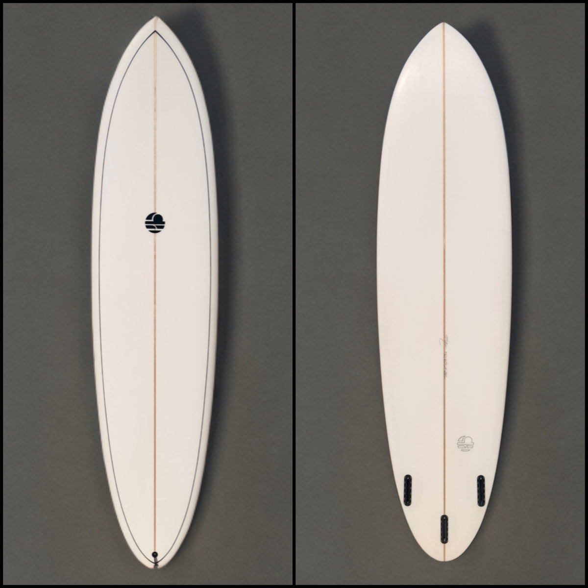 Mitsven Used 7’6” Magic Surfboard