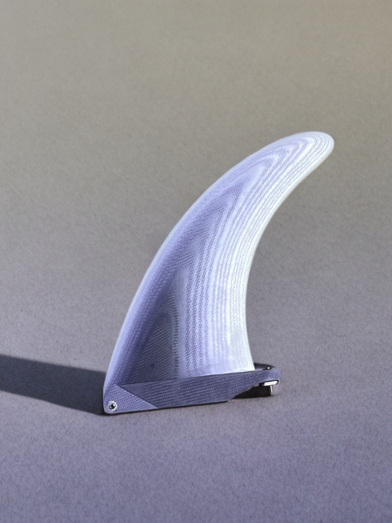 Illuminate Fins - 8” Skip Single purple fade
