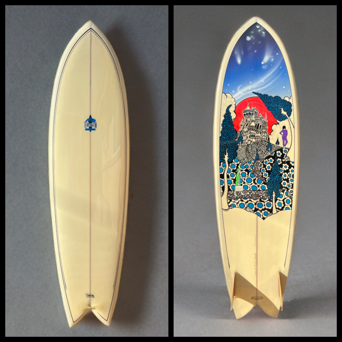 Terry Martin 6’6”  Fish w/Custom Artwork