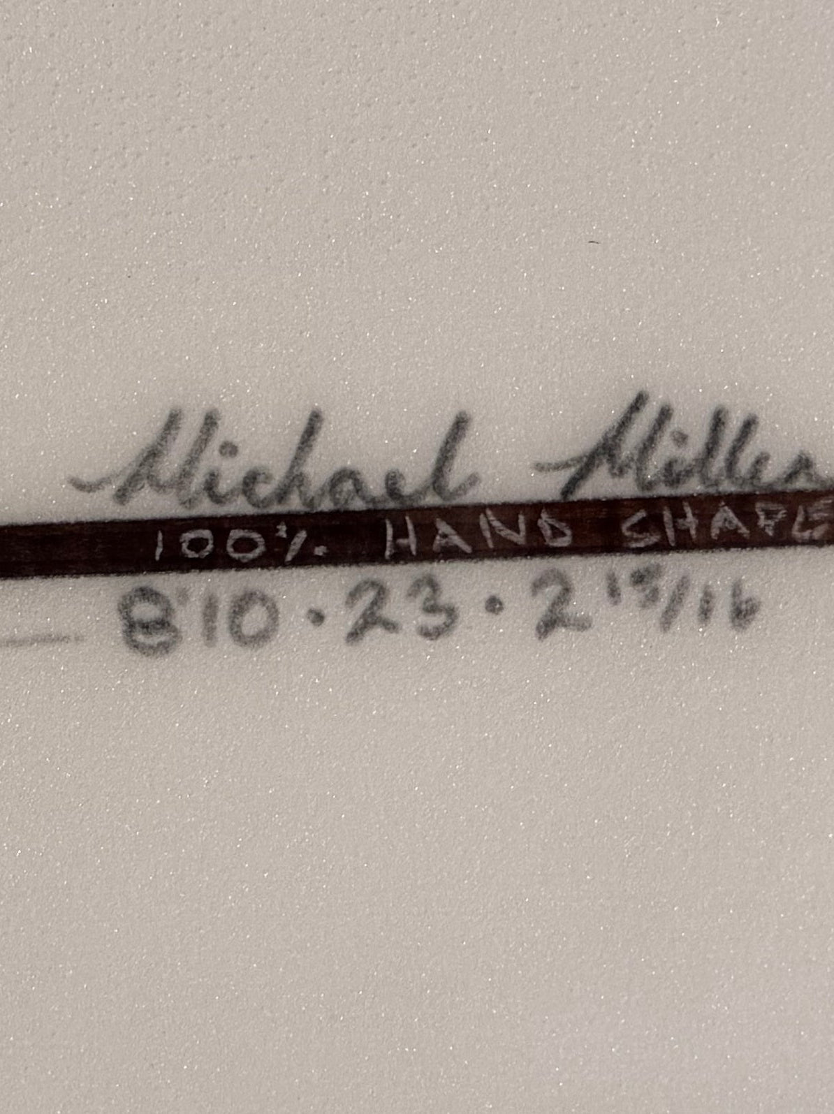 Michael Miller- USED 8’10” Nozzle Surfboard