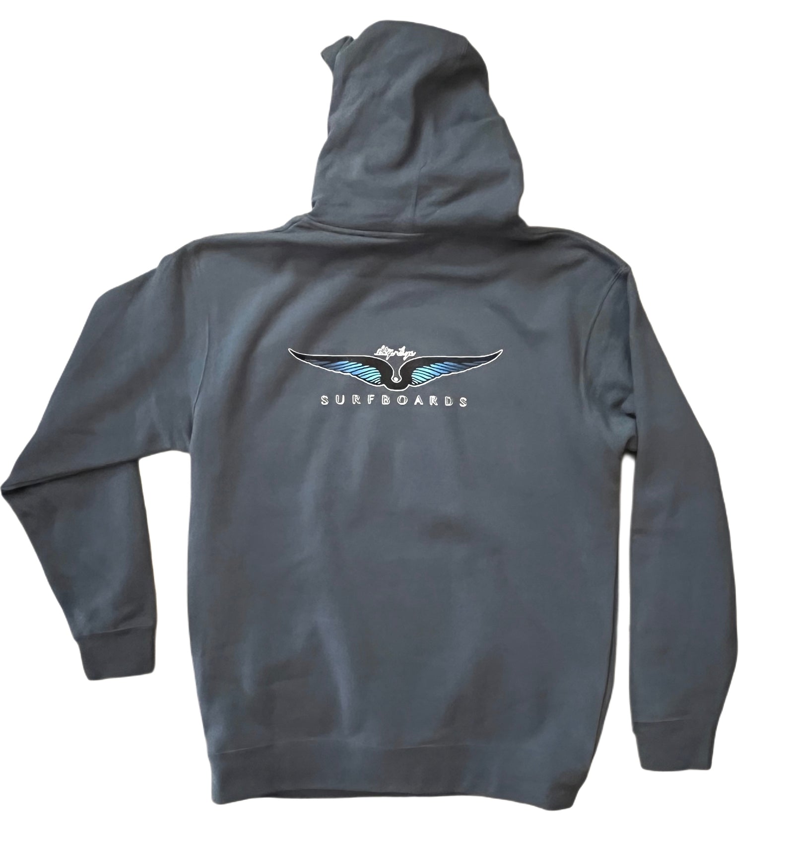 Skip Frye Hooded Sweatshirt Heather Blue