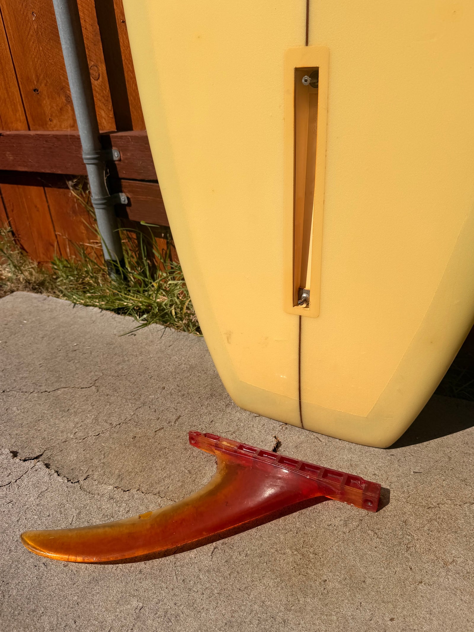 Skip Frye 1968 Vee Bottom w/OG Fin