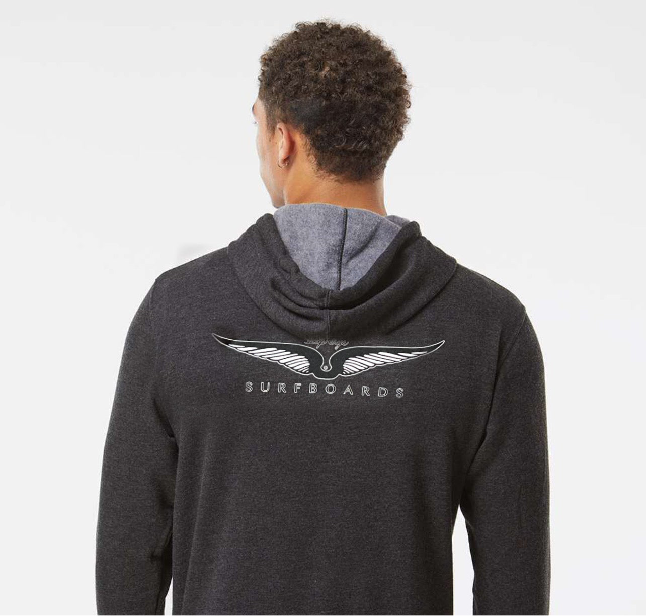 Skip Frye Hooded Sweatshirt Graphite Black