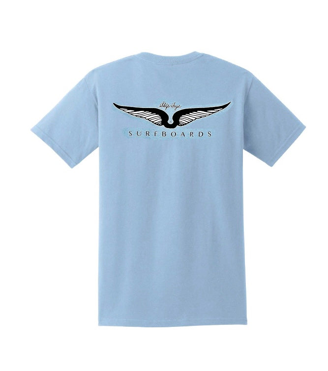 Skip Frye Tee - Light Blue