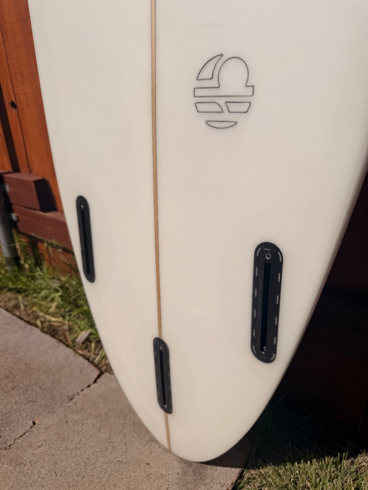 Mitsven Used 7’6” Magic Surfboard