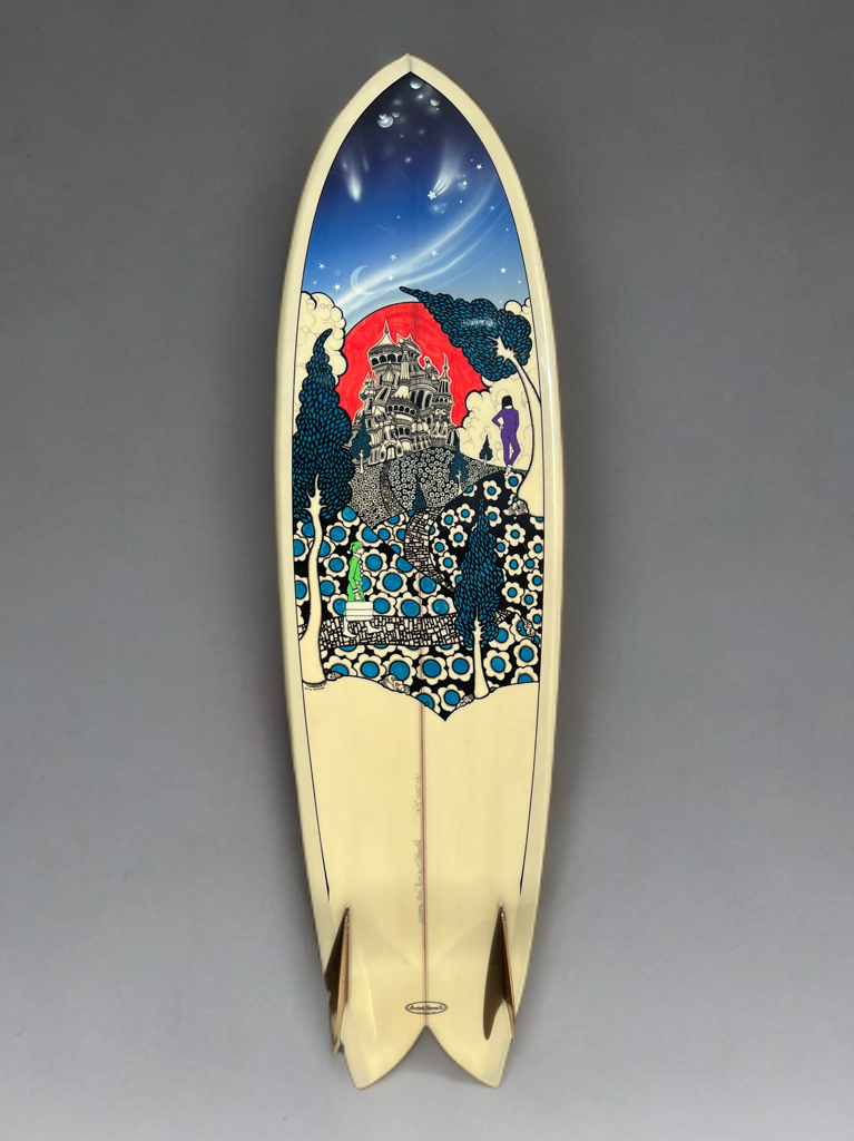 Terry Martin 6'6” Fish w/Custom Artwork - The Surfboard Rack
