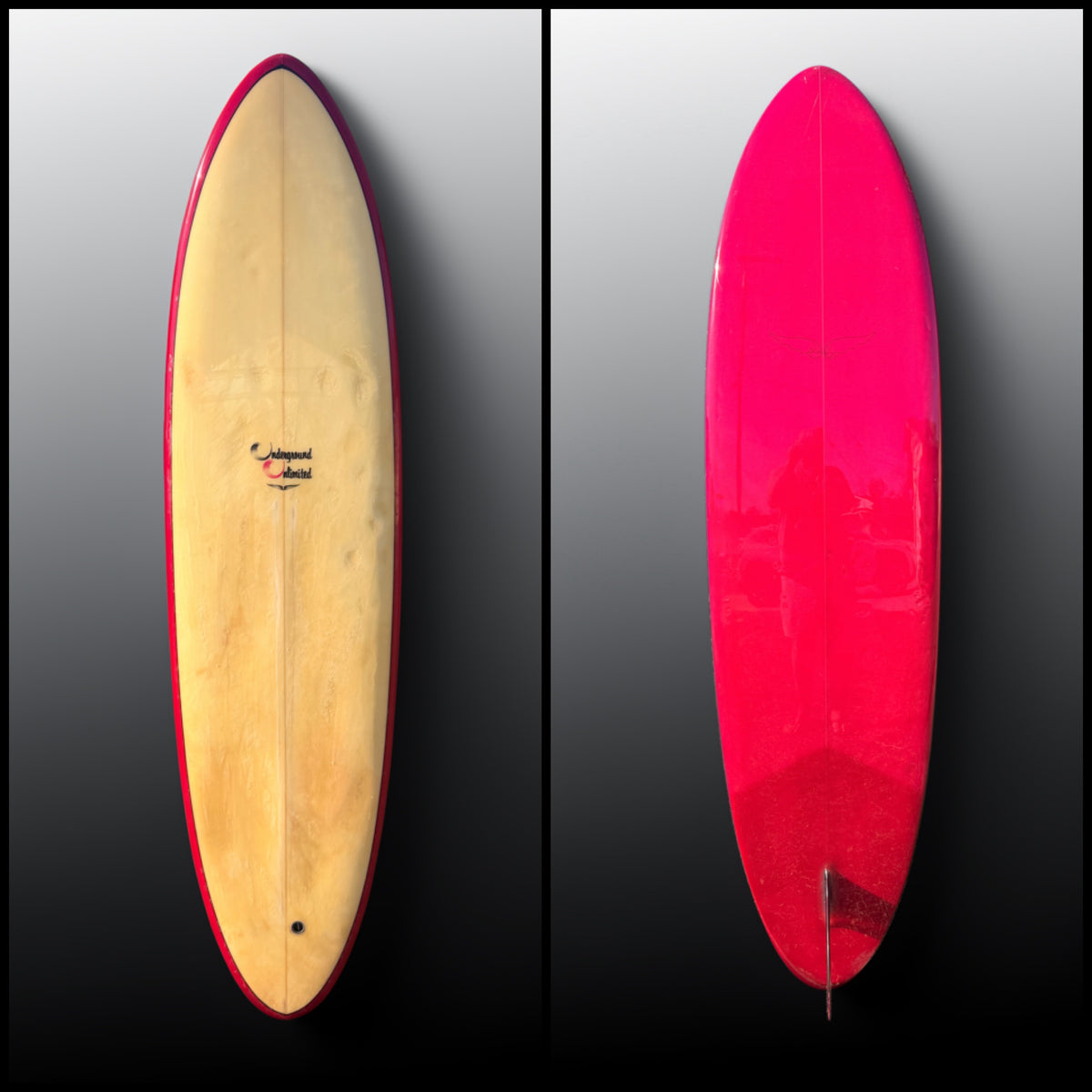 Skip Frye 7’2” Used Single Fin Egg