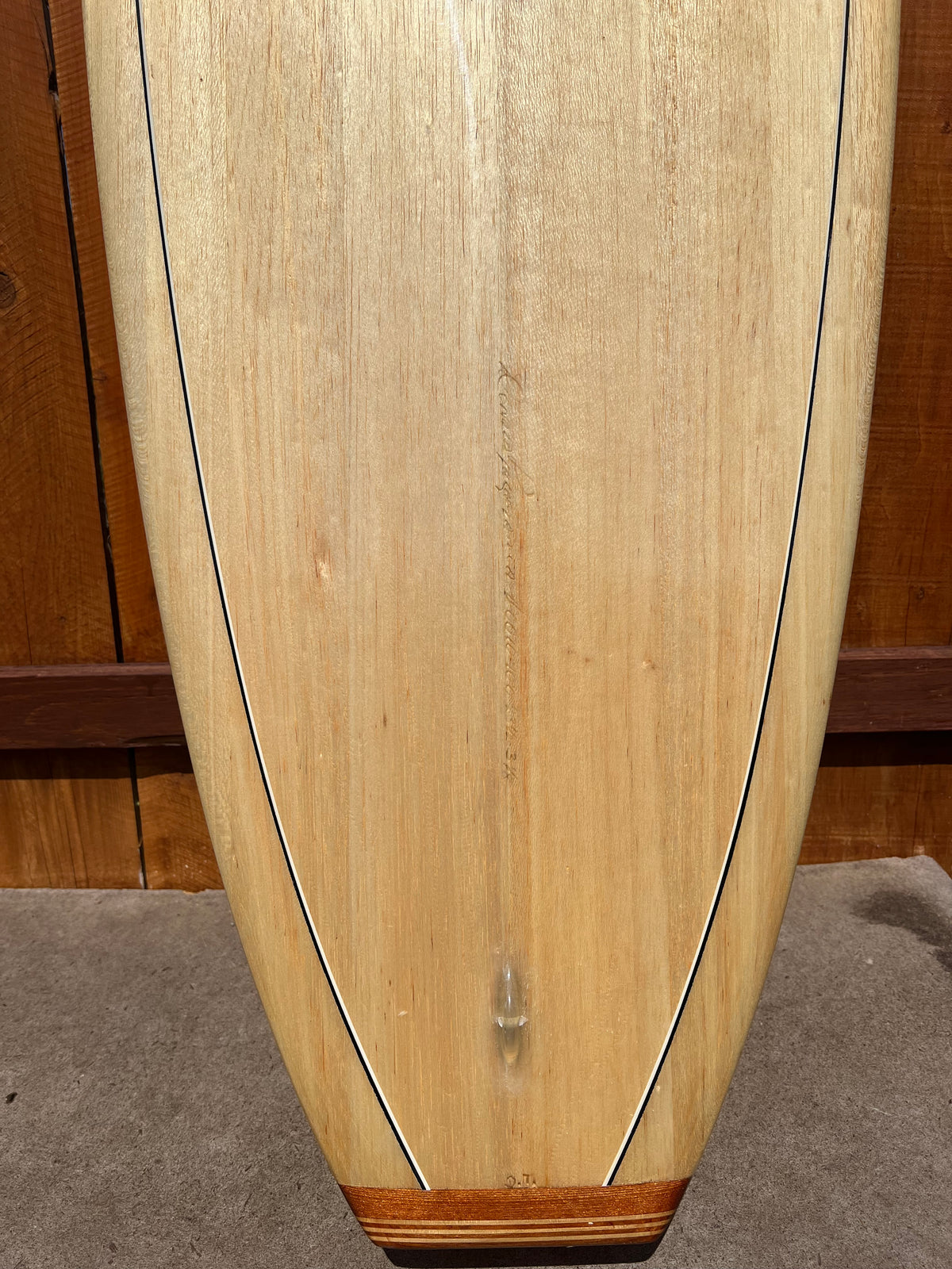 Donald Takayama 10’ Balsa Model T Surfboard