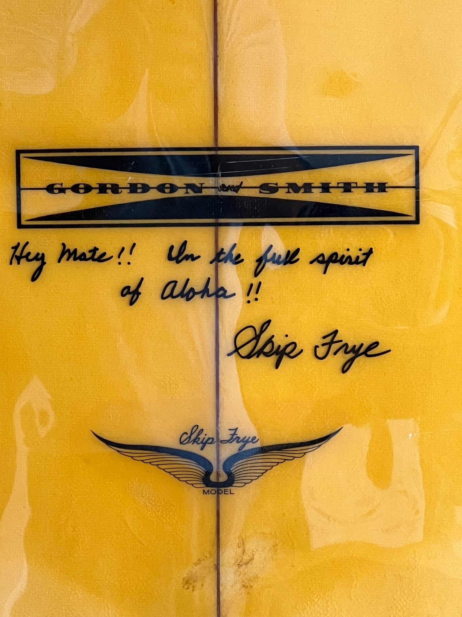 Skip Frye 8’8” 1968 Vee Bottom From Rusty Preisendorfers collection