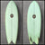 Roy Sanchez 5'8" Fish Surfboard- Coke Bottle Green Tint