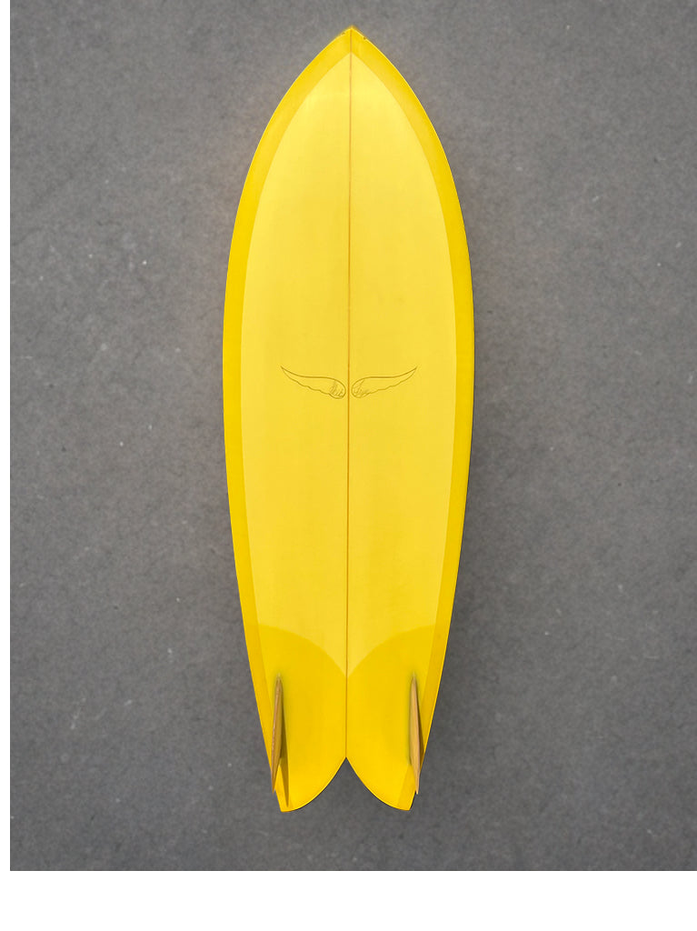 Skip Frye 5’8” Fish Surfboard