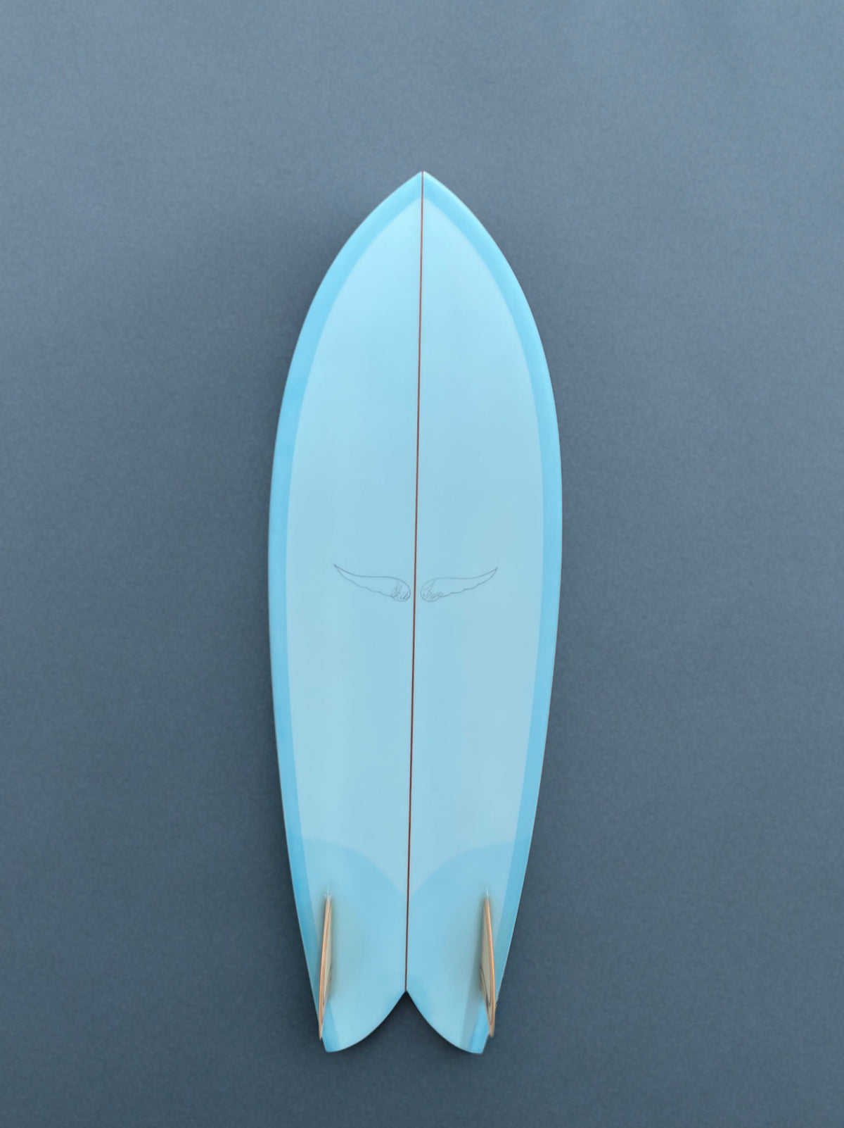 Skip Frye Surfboard 5’7” Fish w/Marine Ply Keels