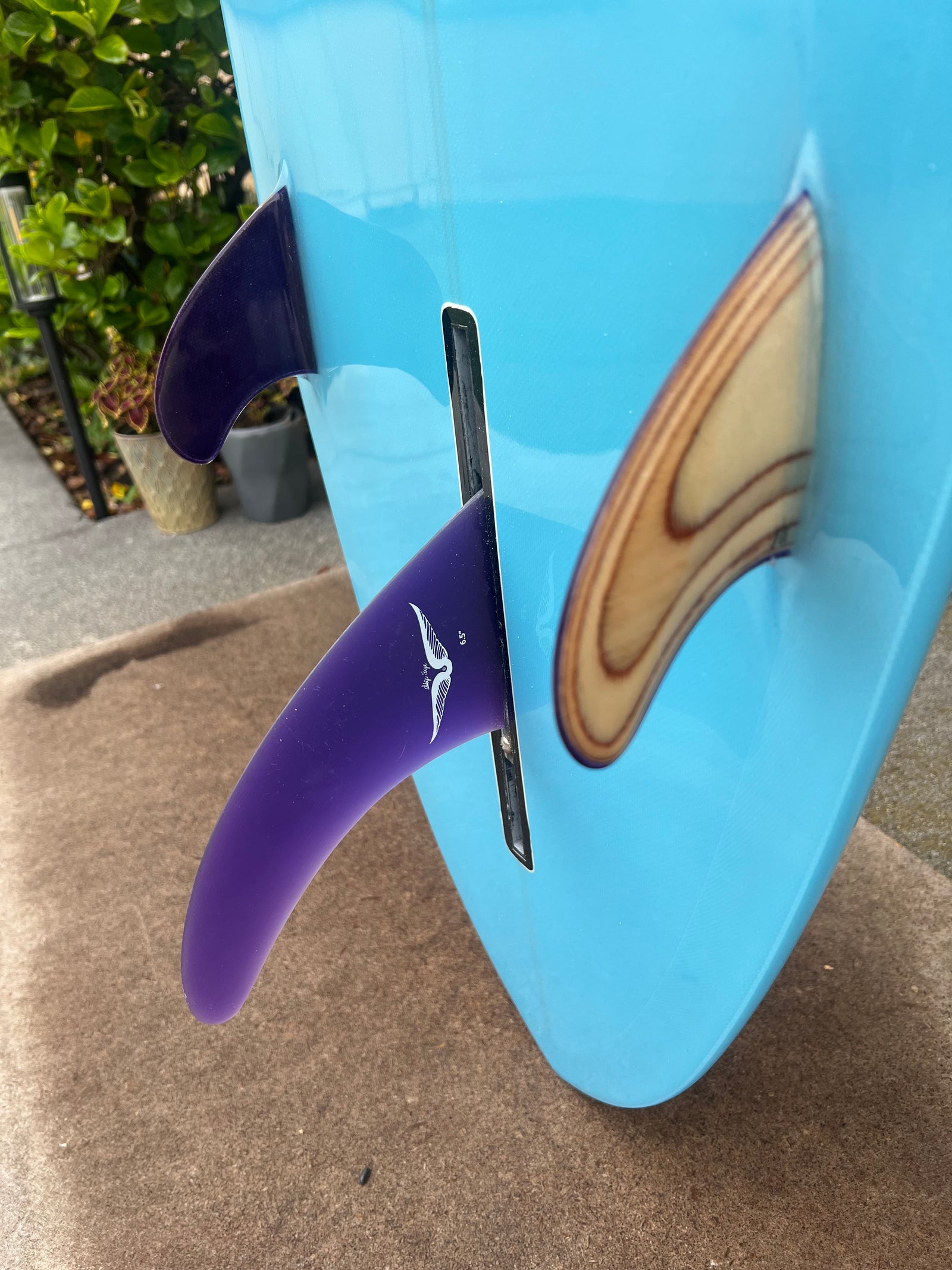 Bob Mitsven 12’ Glider Surfboard w/ Custom Fins