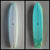 Used Josh Hall Fish Simmons Surfboard- 8’6”