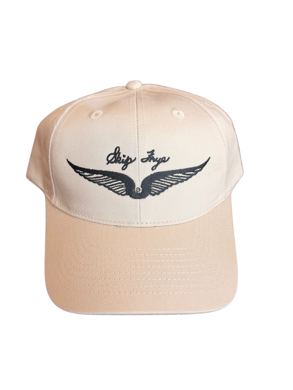 Skip Frye Dad Hat - beige/ black