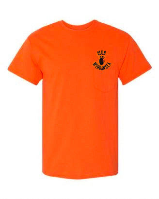 Club Windansea Tee- Safety Orange