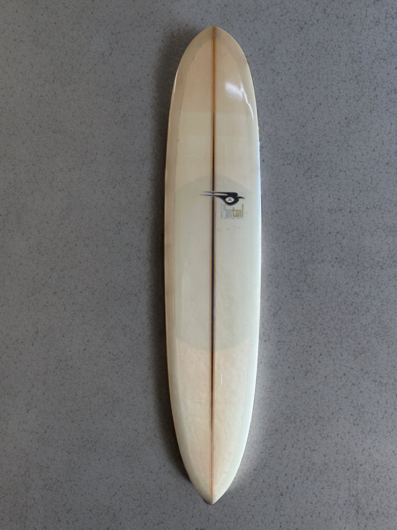 Bing Lightweight Pintail surfboard from Rusty Preisendorfers personal collection