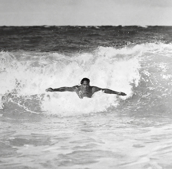 Duke Kahanamoku Print circa 1934