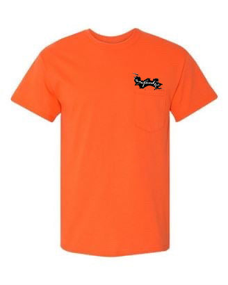 Fear And Loathing Tee - Safety Orange