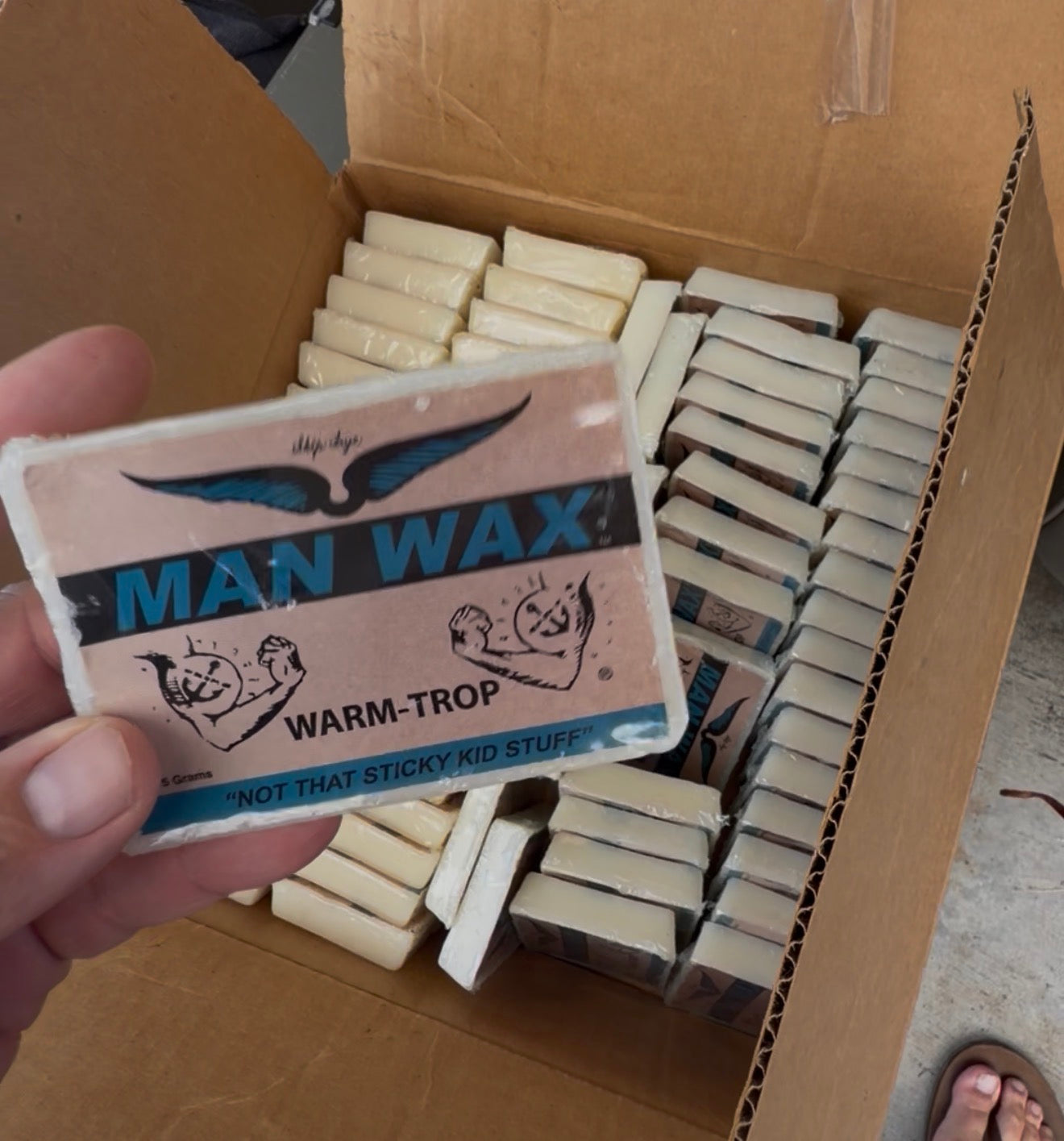 Man Wax - old stock