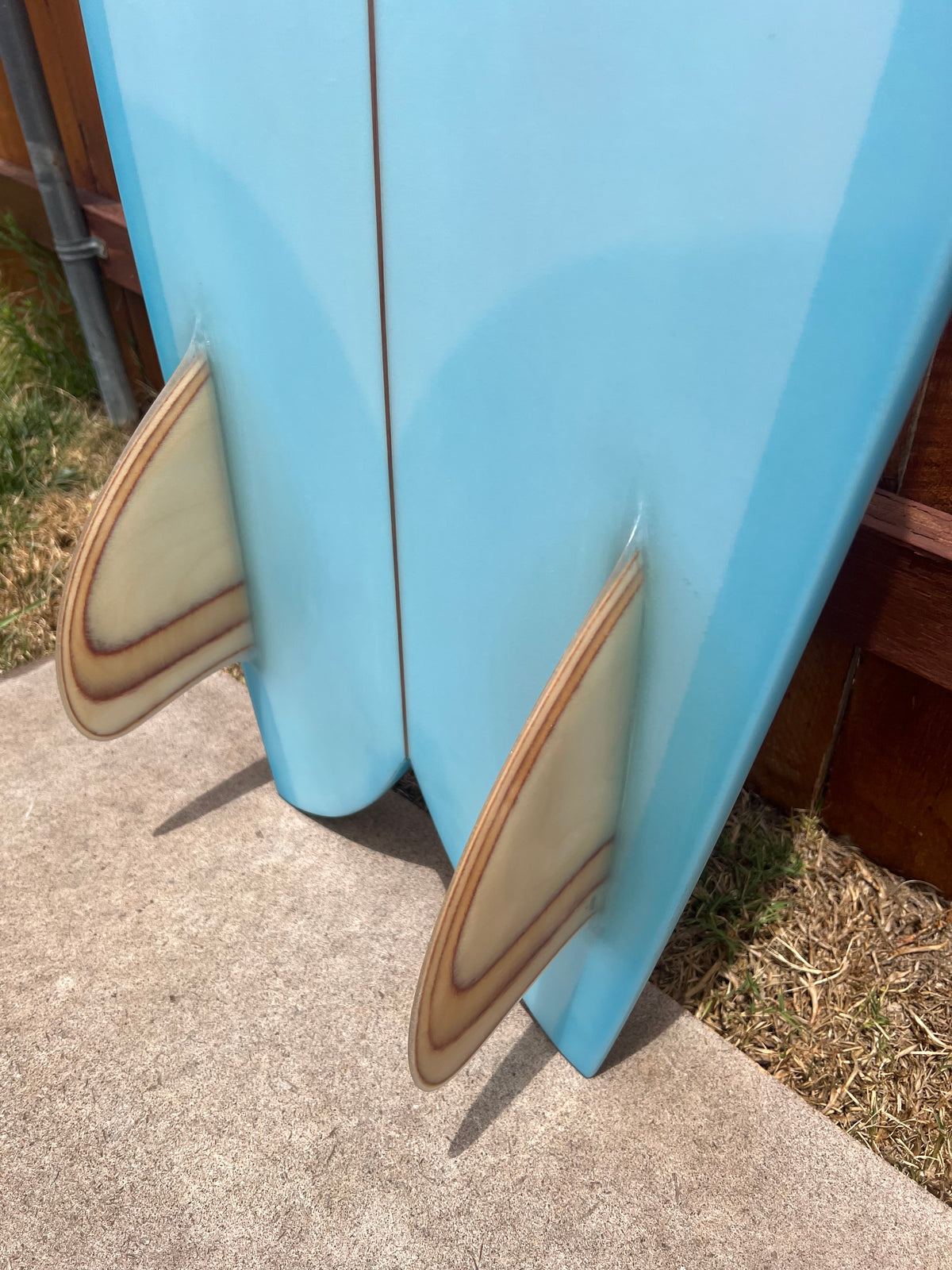 Skip Frye Surfboard 5’7” Fish w/Marine Ply Keels