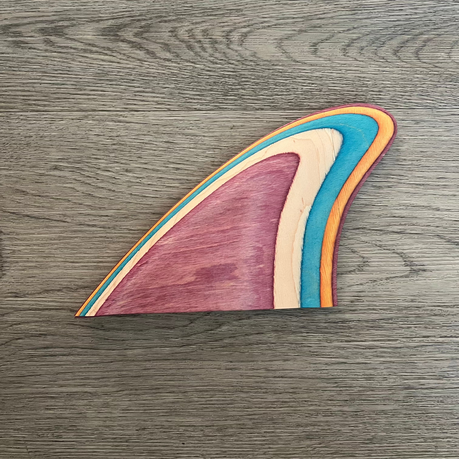 Danny DiCola Custom Keel Fins- Burgundy