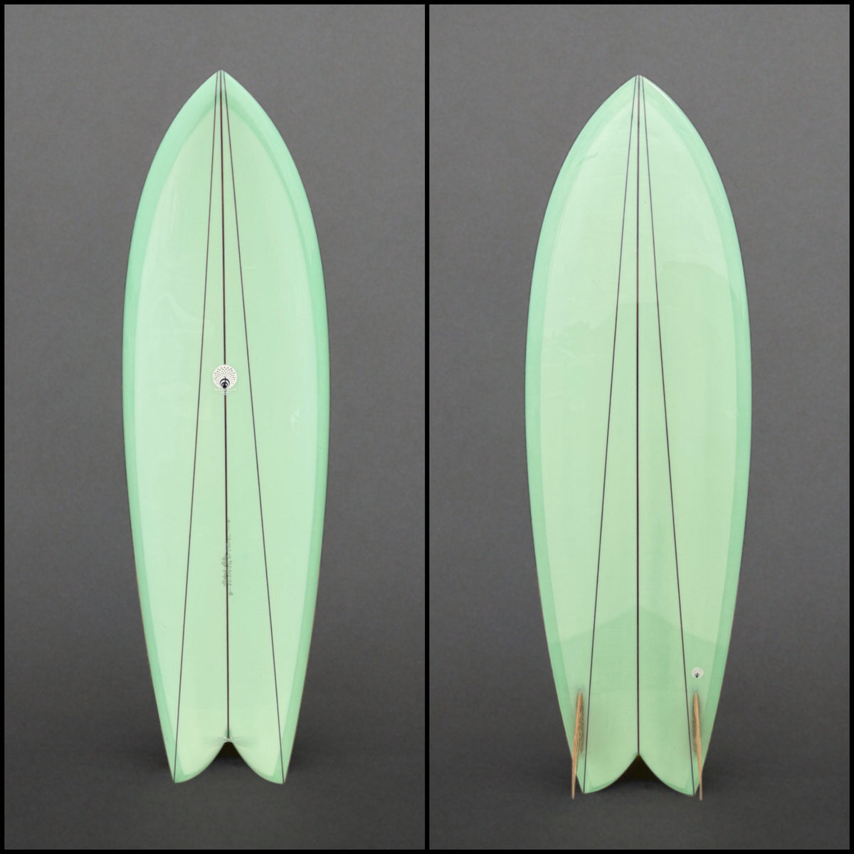 Michael Miller 6’0” Fish Surfboard
