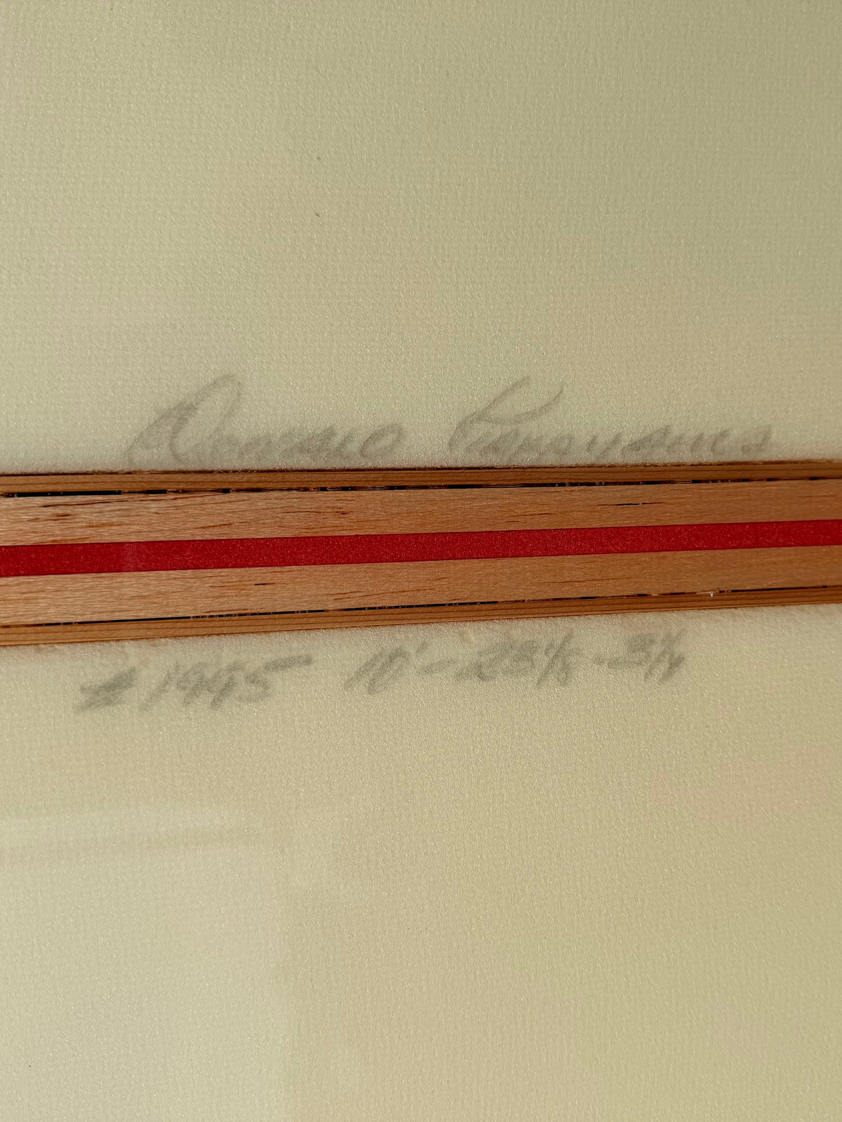 Donald Takayama Handshape 10’ Classic Noserider circa 2004