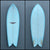 Skip Frye Surfboard 5’7” Fish w/Marine Ply Keels