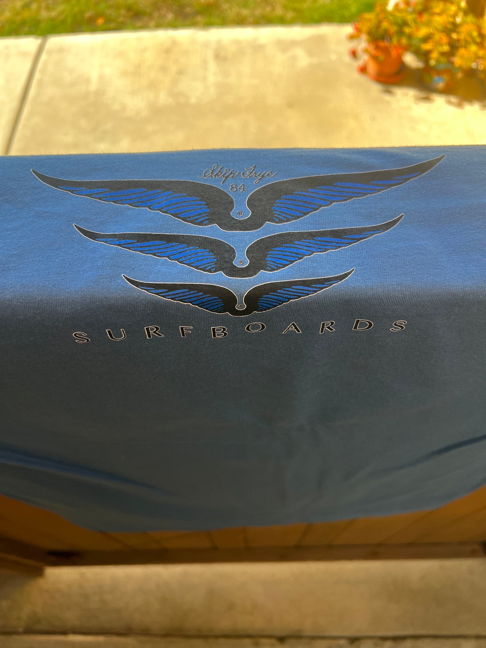 Skip Frye 84th Birthday Limited Tee Blue