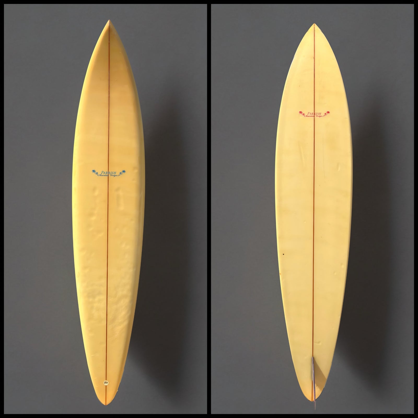Tom Parrish 9’ Gun All Original Circa 1970