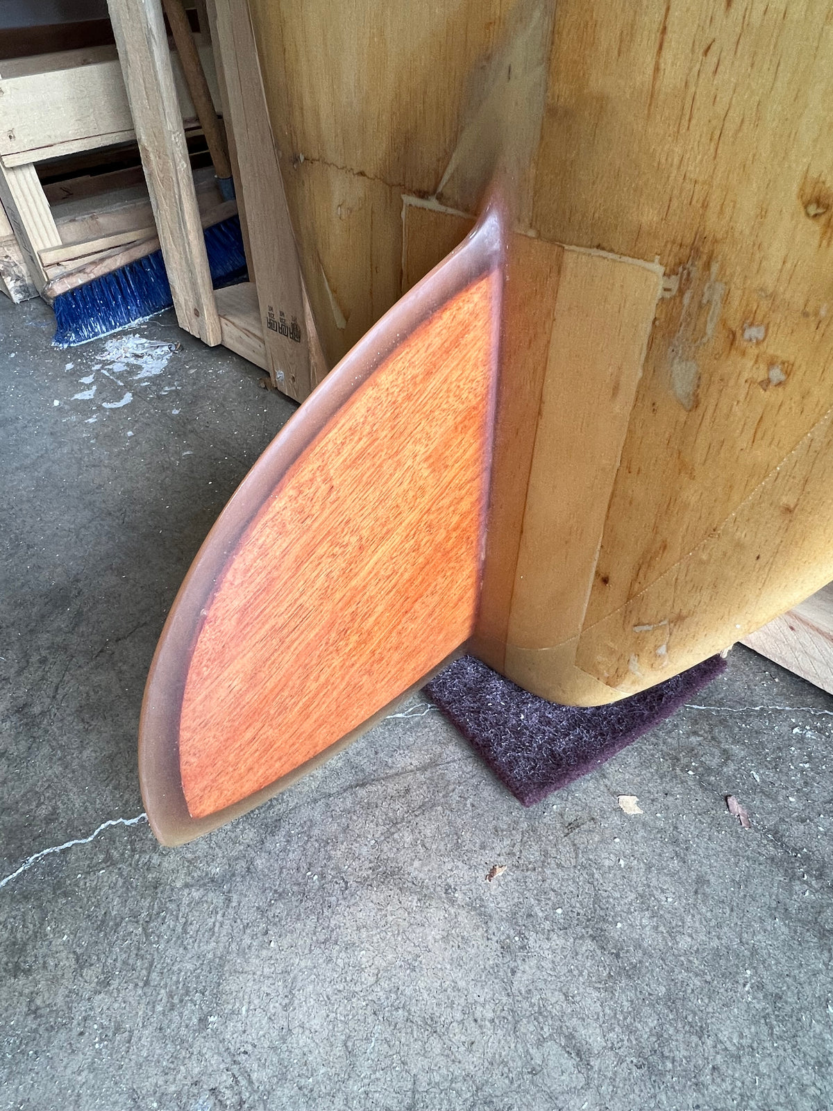 Velzy Jacobs 9’2” Balsa Chip from Rusty Preisendorfers Personal Collection