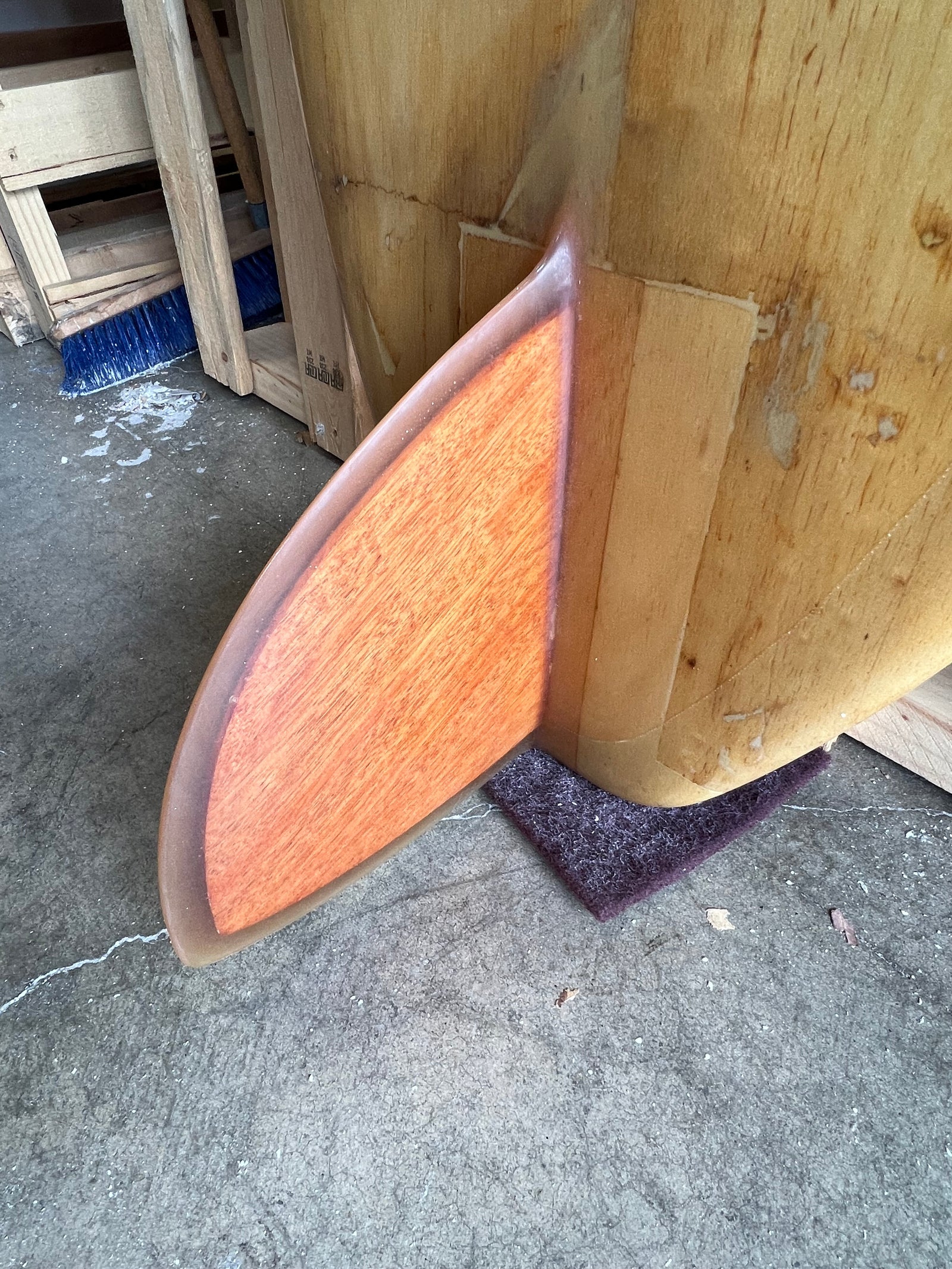 Velzy Jacobs 9’2” Balsa Chip from Rusty Preisendorfers Personal Collection