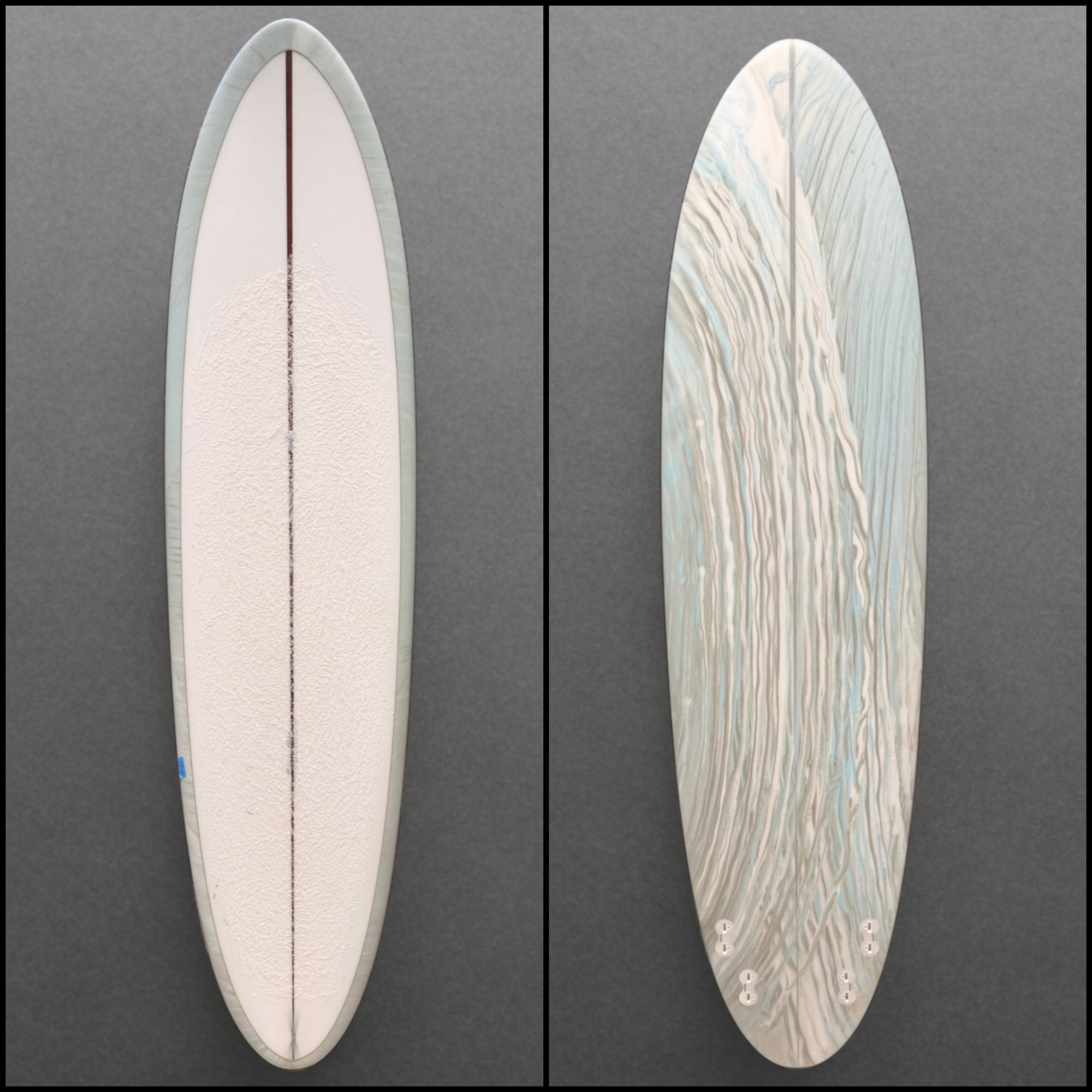 Michael Miller 7'8” Quad Egg - The Surfboard Rack