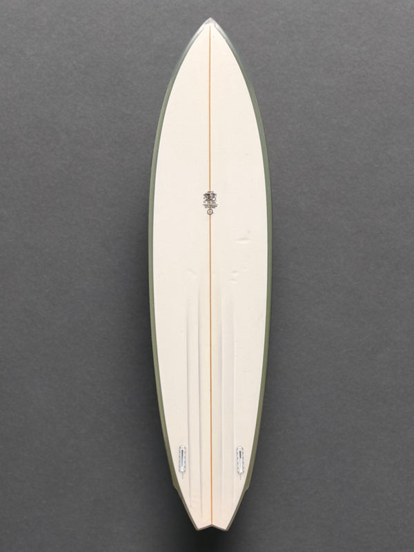 Shawn Stussy 8'0” #1318 Big Twin - The Surfboard Rack