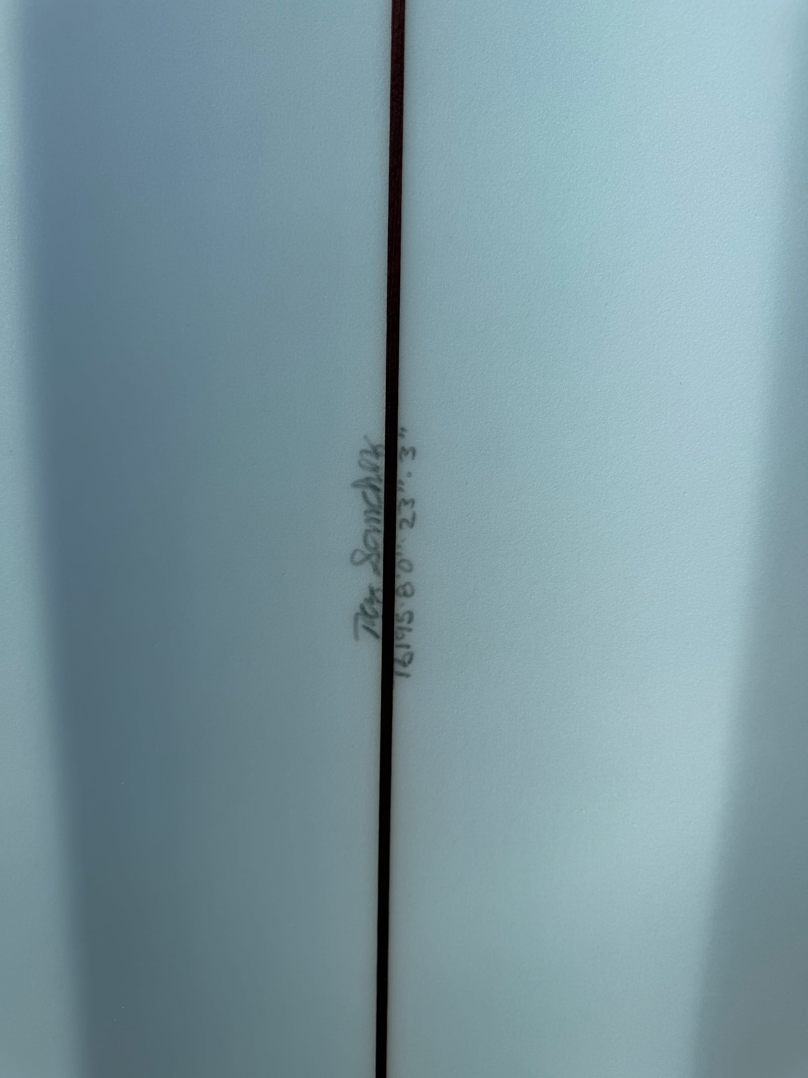 Roy Sanchez 8’ Slipstream Surfboard w/ Coke Bottle Green Tint