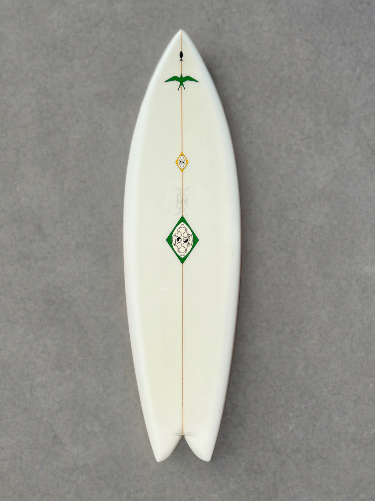 Stevie Lis 6’6” Hand-Shaped Quad Fish