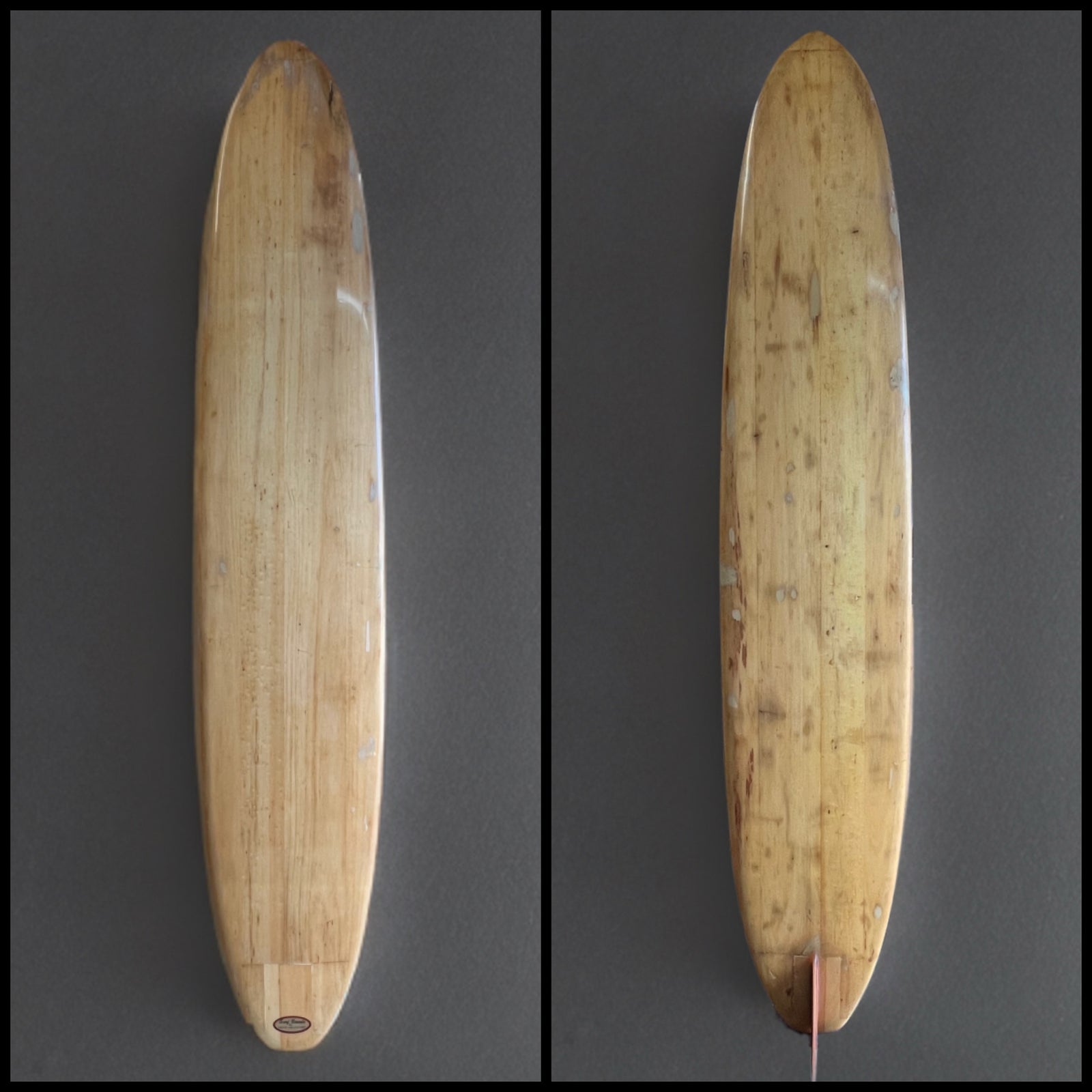 Velzy Jacobs 9’2” Balsa Chip from Rusty Preisendorfers Personal Collection