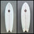 Roy Sanchez 6’ Fish Surfboard