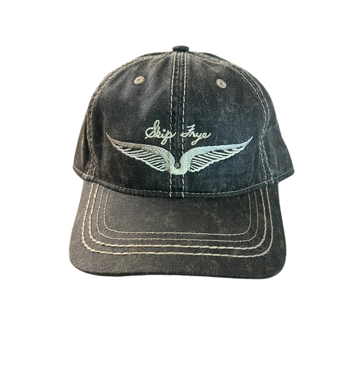 Skip Frye Dad Hat - distressed black